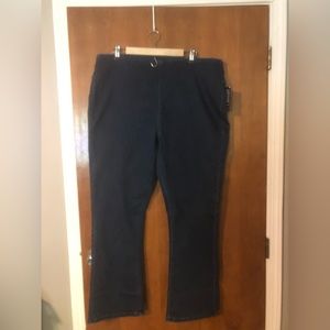 D & Co. elastic waist jeans size 20